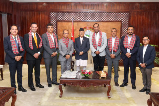 सिएनआई पदाधिकारी–प्रधानमन्त्री छलफल, देशलाई औद्योगिकरणमा लैजानुपर्नेमा जोड