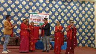 लक्ष्मी महिला साकोसले मनायो तीज कार्यक्रम