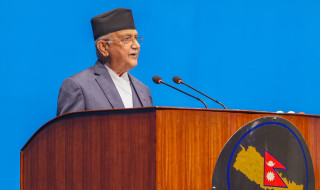 प्रधानमन्त्री ओलीले संसदमा भनेः स्थिर समीकरण र विकास सरकारको उपलब्धी