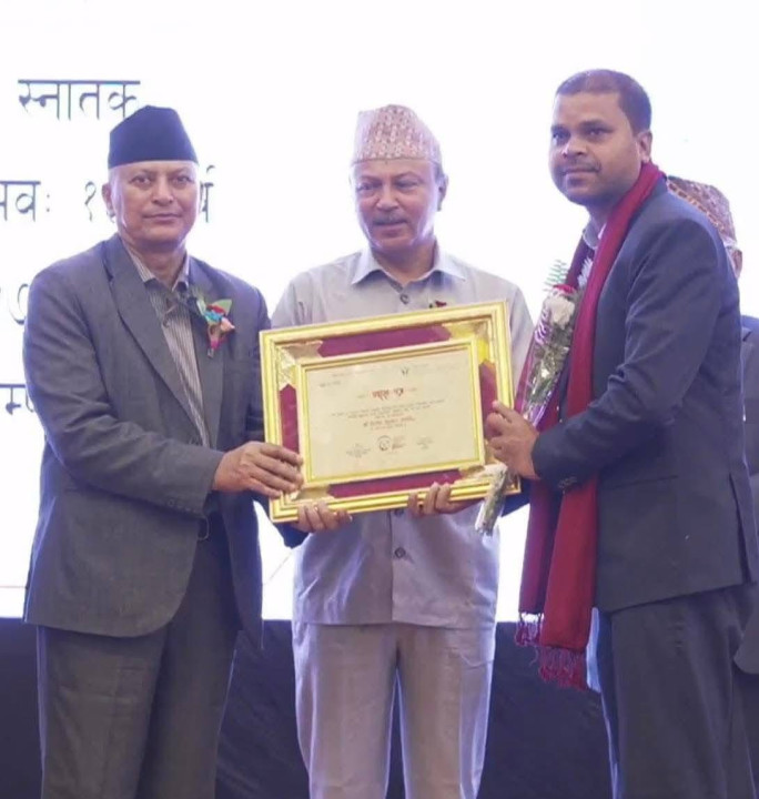 मधेश प्रदेशकै उत्कृष्ट व्यवस्थापक बने आइडियल साकोसका साफी