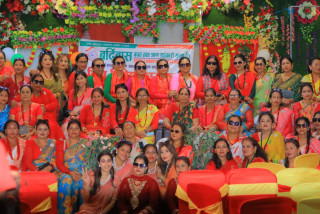 तिजको अवसरमा बर्दिवास साकोसद्वारा  सदस्य बिस्तारित भेला   आयोजना