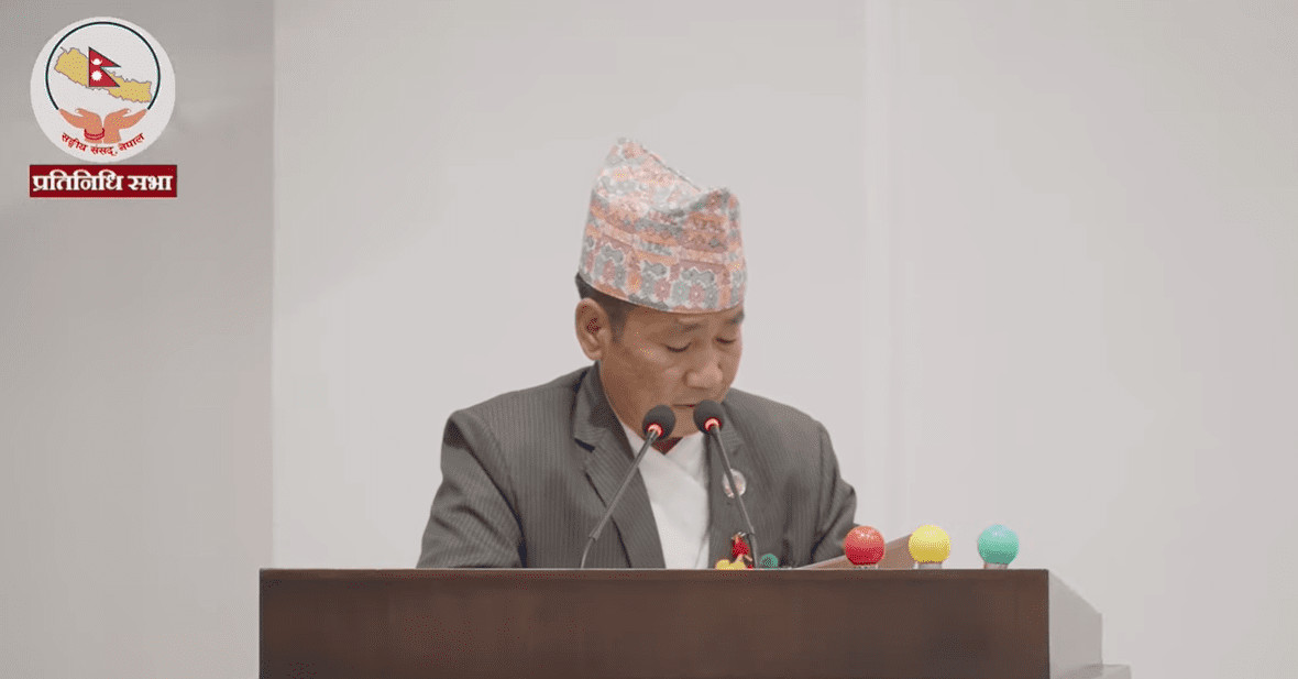 प्रतिनिधि सभाकाे पहिलाे बैठकमै सांसद हर्क साङपाङ्गले गरे एमसीसी खारेजीकाे माग