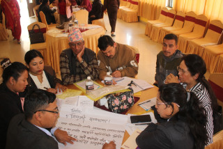 सहकारीहरूमा स्पष्ट निर्णय लेखनको अभावः सुधारका लागि भक्तपुरमा बचत संघद्वारा तालिम