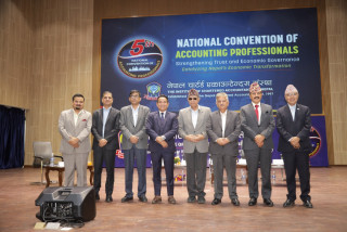 पाँचौं राष्ट्रिय लेखा व्यवसायी सम्मेलन सम्पन्न, नीति निर्माणमा सहयोग पु¥याउने उदेश्य