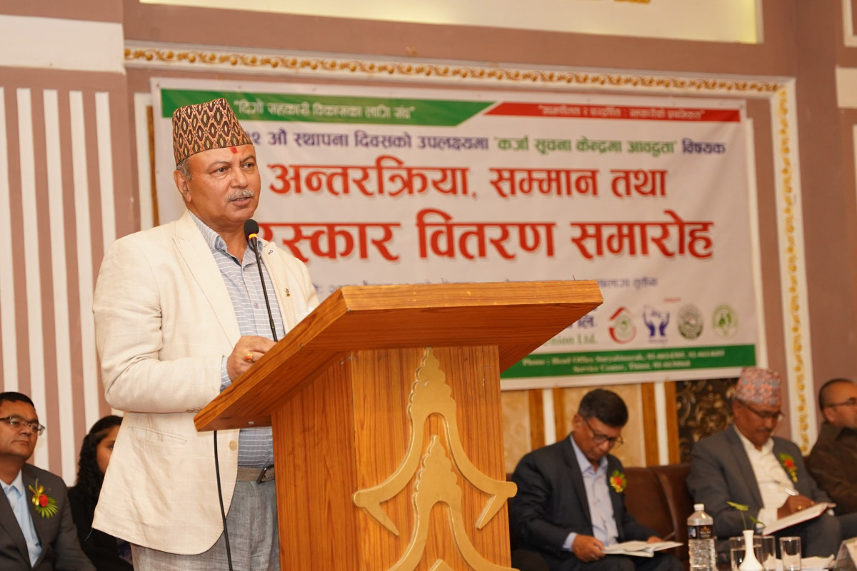 संघहरुको वित्तीय कारोबारलाई बन्द होइन,व्यवस्थित गरेर जानुपर्छः अध्यक्ष ढकाल