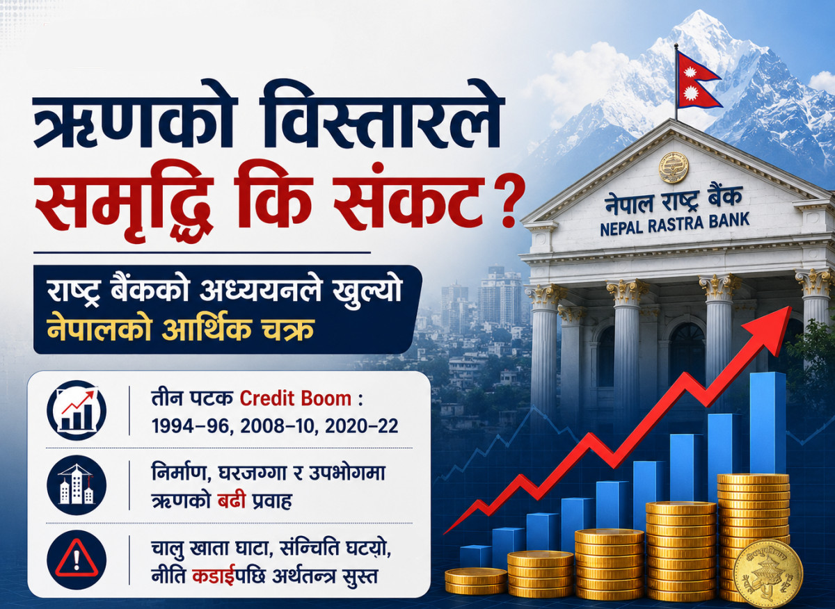 नेपालको आर्थिक चक्रः ऋणको विस्तारले समृद्धि कि संकट ?