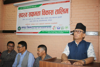 सहकारी क्षेत्रमा थपिएका चुनौतीलाइ अवसरको रूपमा सदुपयोग गर्नुपर्नेमा जोड