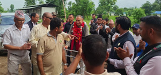 किसान  बहुउद्देश्यीय सहकारीले सञ्चालनमा ल्यायो  बिउ प्रशोधन तथा भण्डारण गृह